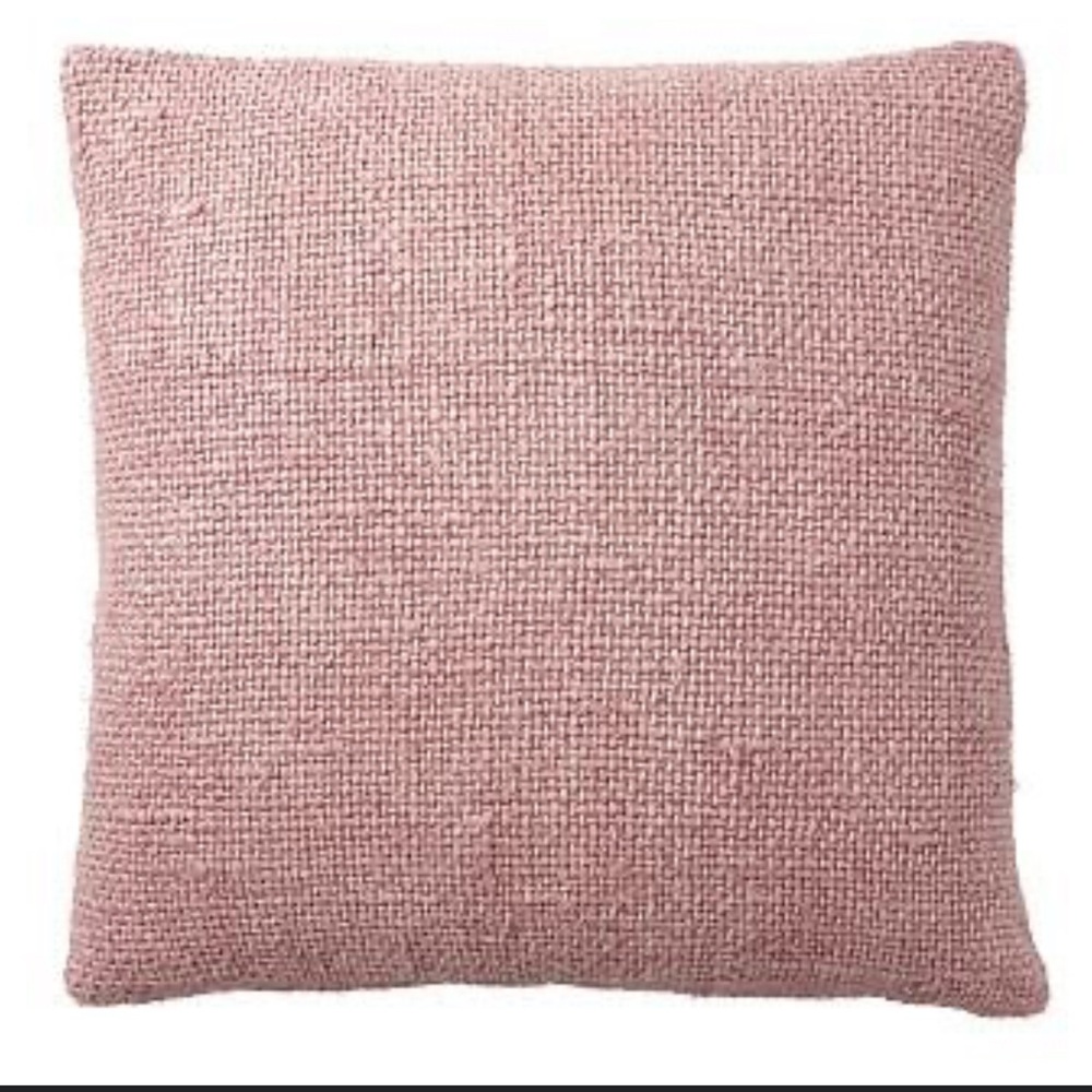 Pottery Barn Faye Linen Texture Pillow Cover